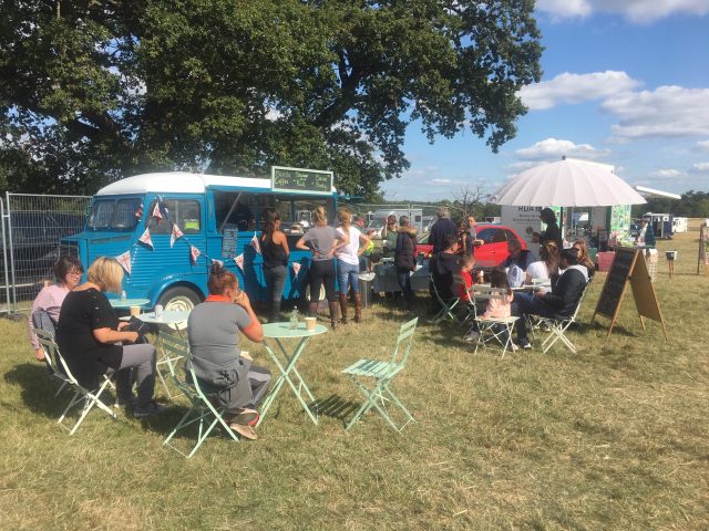 Our popular little coffee van